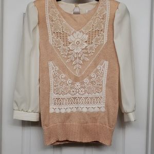 Vintage sweater blouse